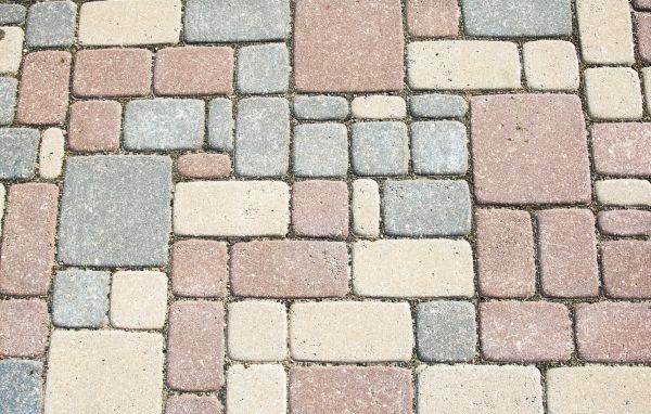 Paver Stain Application