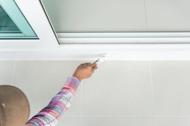 Close-up of Painted Siding